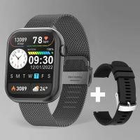 ราคา Smartwatch olahraga ตรวจวัดอัตราการเต้นของหัวใจสำหรับ iOS Android สมาร์ทวอท์ช ES สำหรับผู้ชายและผู้หญิงสมาร์ทวอท์ช G20 (21170856513)