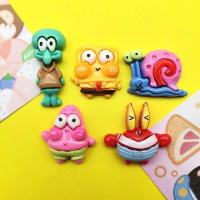 ราคา เรซิ่นการ์ตูน SpongeBob SquarePants อุปกรณ์ตกแต่ง diy ครีม กาว เคสโทรศัพท์ วัสดุ กิ๊บติดผม ขวดน้ำ สติกเกอร์ตกแต่ง (19596341285)