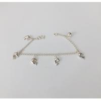 ราคา สร้อยข้อมือห้อยจี้ปลาโลมาเงินแท้925 เครื่องประดับเงินแท้ สรัอยข้อมือ สร้อยเงินแท้ (20401221393)