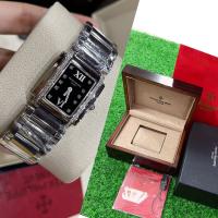 ราคา นาฬิกาผู้หญิงPt Phillîpsหน้าปัดสีดำ Quartz size28mm (13518091633)