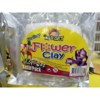 ราคา ดินญี่ปุ่น ดินปั้นดอกไม้ สีขาว White Flower Clay 200 g ยี่ห้อ Kidart (3165552108)