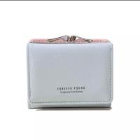 ราคา พร้อมส่งจากไทย กระเป๋าสตางค์ผู้หญิงแฟชั่น Forver Young รุ่นใหม่ สไตล์เกาหลี พับและเปิดได้ในตัว สวยสีพาสเทล T11 (19385427805)