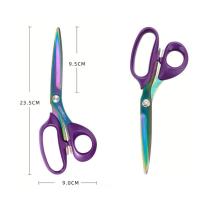 ราคา กรรไกรตัดผ้าสแตนเลส 9 นิ้ว แถมฟรี ปลอกเก็บกรรไกร (19484543478)