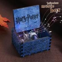 ราคา Harry Potter กล่องดนตรีไม้แกะสลักกล่องดนตรีของเล่นที่น่าสนใจ ของขวัญวันเกิดกล่องดนตรีมือหมุนสไตล์เรโทร (13574701290)