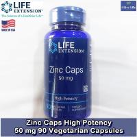 ราคา 80 OFF ราคาSale โปรดอ่าน สินค้า EXP 12 2023 ซิงค์ Zinc Caps High Potency 50 mg 90 Vegetarian Capsules Life Extension (15851270716)