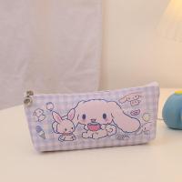 ราคา กระเป๋าใส่ดินสอหนัง PU ญี่ปุ่นกันน้ำและกันสิ่งสกปรกนักเรียนหญิงซินนามอนสุนัขความจุขนาดใหญ่ที่เก็บเครื่องเขียนดินสอและกระเป๋าตกแต่ง (17877618274)