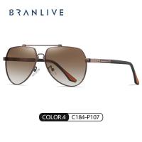 ราคา BRANLIVE DC แว่นกันแดดอินเทรนด์สําหรับผู้ชาย Designer Frames แว่นกันแดดออโต (17851587920)
