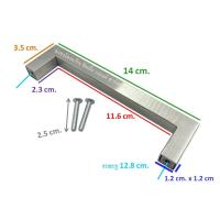 ราคา มือจับ มือจับเฟอร์นิเจอร์ มือจับตู้ มือจับลิ้นชัก มือจับสแตนเลส มีสองสี ให้เลือก สีดำ และ สีสแตนเลส ความยาวเลือก ด้านในครับ รุ่น 013 (4509862830)