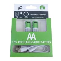 ราคา ราคาขายส่ง Bangkok Battery AA ถ่านชาร์จ USB AA ขนาด 2 5A 1 2V 1450MAH ใช้ได้กับอุปกรณ์ทุกชนิด เช่น รีโมท ของเล่น นาฬิกา ไฟฉาย เป็นต้น ชาร์จซ้ำได้ 500 ครั้ง (21051982858)