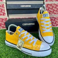 ราคา Converse คอนเวิร์ส รองเท้าผ้าใบ ใส่ได้ทั้งหญิงและชาย มีไซส์36 45 สีเหลือง พร้อมส่ง (18879899580)