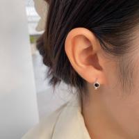 ราคา annita silver Cz with mini hoop earrings ต่างหูห่วงเงินแท้925 สไตล์เกาหลี ต่างหูcz เหมาะกับคนแพ้ง่าย (20363993774)