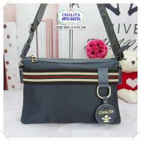 ราคา กระเป๋าสะพายสายยาว CHALITA รุ่น PD 88059 ยี่ห้อ CHALITA มีเก็บปลายทาง กระเป๋าสะพาย (14435658322)