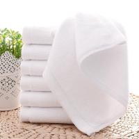 ราคา 7PCS Towels Cotton White Superior Hotel Quality Soft Face Hand Towels 30X30cm (19354853090)