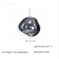 ราคา HEIKESZ โคมไฟแชนเดอเลียร์ตกแต่งบาร์ร้านเสื้อผ้าสไตล์โคมไฟลาวาสไตล์นอร์ดิกโคมไฟแชนเดอเลียร์สำหรับห้องนั่งเล่นห้องนอนโคมไฟแชนเดอเลียร์ไฟเพดานห้อง (20152932771)