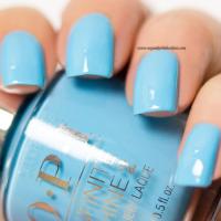 ราคา พร้อมส่ง OPI Infinite Shine To Infinity Blue Yond ยาทาเล็บสีฟ้า เฉดฟ้าสดใสน่ารักๆ แท้ (20446312929)