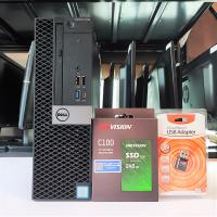 ราคา คอมพิวเตอร์ การ์ดจอ 2 GB Dell Optiplex 7050 CPU Core i7 7700 3 6 GHz ใช้ SSD มี HDMI USB C Free USB WIFI แรงๆ ลื่นๆ (16876292374)