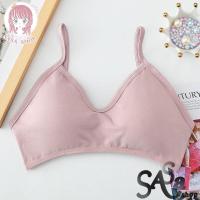 ราคา Sasa Girls Fashion A60 สปอร์ตบราสายเดี่ยวผ้าร่อง แบบสวม ฟองน้ำถอดได้ (6670702921)