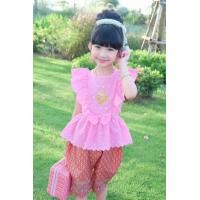 ราคา พร้อมส่ง ชุดไทยเด็กปีกหงส์ โจงกระเบน ชุดไทยเด็กหญิง ชุดไทยเด็กสีฟ้า ชุดไทยเด็กสีชมพู ชุดไทยเด็กน่ารัก (20353386735)