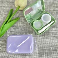 ราคา พร้อมส่ง ตลับคอนแทคเลนส์ สีพาสเทล พร้อมอุปกรณ์ มีกระจก กล่องคอนแทคเลนส์ (20849703421)