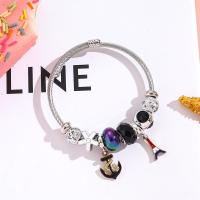 ราคา XiaoboACC กำไลข้อมือสวยๆหอไอเฟลสแตนเลสสำหรับแฟชั่นสำหรับผู้หญิงกองทัพเรือเรือลมสมอลูกปัดอุปกรณ์เสริม (20478871572)