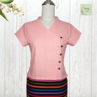 ราคา เสื้อผ้าไทย เสื้อผ้าฝ้าย เสื้อพื้นเมือง ผ้าไทย ชุดพื้นเมือง ผ้าฝ้าย เสื้อผ้าไทยผญ เสื้อใส่กับผ้าถุง เสื้อผ้าพื้นเมือง เสื้อพิกุล (19473187519)