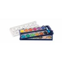 ราคา Pelikan สีน้ำชนิดก้อน ทึบแสง 12สี24สี (19690652525)