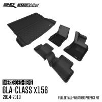 ราคา พรมปูพื้นรถยนต์ Fullset Mercedes Benz GLA Class X156 ปี 2014 2019 (6658164759)
