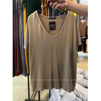 ราคา เสื้อยืด คอยู งานป้ายtopshop แฟชั่นผู้หญิง (17440415211)