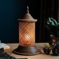 ราคา โคมไฟตั้งโต๊ะ โคมไฟหัวเตียง โคมไฟไม้ไผ่ Bamboo lamp โคมไฟข้างเตียง (18338780943)