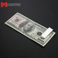 ราคา MOJOYCE ที่หนีบเงินสดสแตนเลสโลหะแบบพกพาแบบกลวงออกกระเป๋าใส่บัตรดีไซน์เรียบง่ายคลิปหนีบสีทึบตกแต่งลวดลายสำหรับคอหนังสือเล่มเงินสด (20859764526)