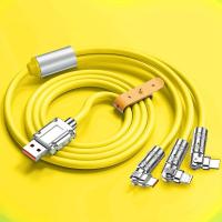 ราคา ซุปเปอร์ชาร์จเร็ว 3in1 120W 6A สายชาร์จ1 2M ซุปเปอร์ชาร์จเร็วชนิด Type C เคเบิลไมโคร USB ใช้งานได้กับสาย Xiaomi Samsung ไอโฟนหัวเหว่ย (20947116400)