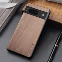 ราคา Case for Google Pixel 8 Pro high quality wooden bamboo pattern PU leather phone cover for google pixel 8 case (19828069357)