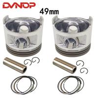 ราคา ชุดข้อเสนอพิเศษ49Mm แหวนลูกสูบสำหรับรถจักรยานยนต์ Virago XV250 V Star 250เส้นทาง66 Keeway Cruiser Dorado Supershadow Vento V Thunder COLT 250 (19673676755)