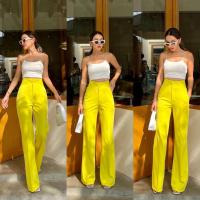 ราคา Button pants กางเกงขาม้ากระดุมหน้า (20929944018)
