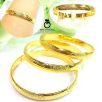 ราคา กำไล B133 หนัก 1 บาท กำไลเพชรcz ทองนำเข้า งานเกาหลี กำไลแฟชั่น กำไลทองชุบ กำไล (18453069458)