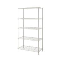 ราคา ชั้นตะแกรงเหล็กอเนกประสงค์ 5 ชั้น Rocky KASSA HOME รุ่น A2527 WH ขนาด 90 x 45 x 180 ซม สีขาว (20790485987)