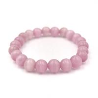 ราคา CATEYE หินตาแมว สีชมพู หินไพฑูรณ์ เลือกขนาดเม็ดหินได้ 4 12 มม หินแห่งความอ่อนโยน สร้อยข้อมือหินแท้ by siamonlineshop (12547174443)