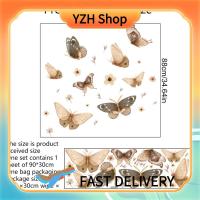 ราคา YZH Shop สติ๊กเกอร์ติดผนังพีวีซีรูปผีเสื้อลอกออกได้ห้องนอนสำหรับเด็กสติ๊กเกอร์สำหรับเด็กรูปการ์ตูนผีเสื้อสติกเกอร์ติดผนังน่ารัก (20585893448)