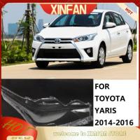 ราคา XINFAN ฝาครอบเลนส์ไฟหน้าเลนส์ไฟหน้าด้านหน้ารถยนต์ TOYOTA YARIS 2014 2015 2016 (20293690028)
