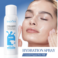ราคา สเปรย์น้ำนมเซราไมด์บำรุงผิวหน้า ฉีดเติมความสดชื่น ผิวฉ่ำ ชุ่มชื้น เปล่งปลั่ง เสริมปราการผิว SADOER Ceramide Milk Spray 150 Ml (21138938439)