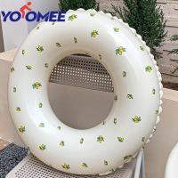 ราคา Yoomee ห่วงยางว่ายน้ำสำหรับเด็กห่วงยางว่ายน้ำแบบหนาอุปกรณ์เสริมในสระว่ายน้ำของเล่นเป่าลมสำหรับเด็ก (14108354514)