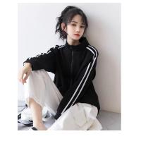 ราคา มาใหม่ เสื้อแจ็คเก็ตแขนยาวมีซิป ลายใหม่ยอดฮิตเกาหลี เสื้อแจ็คเก็ตผ้าร่ม (21204950753)