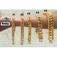 ราคา สร้อยข้อมือ ทอง 1 5ลาย สแตนเลสแท้100 ข้อมือ กำไล ข้อมือโซ่ โซ่ข้อมือ โซ่ กำไลโซ่ chain bracelet (14420704093)
