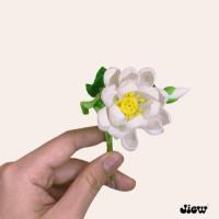 ราคา ดอกบัวหลวงสีขาวปลายลวดดินปั้น (21046094929)