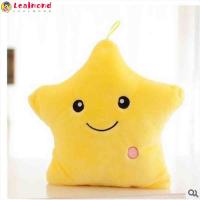 ราคา LEAL ตุ๊กตาผ้ากำมะหยี่หมอนเรืองแสงดาวสีสันสดใสเรืองแสงของขวัญเบาะผ้ายัดไส้นุ่มสำหรับเด็ก (19978337272)