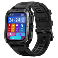 ราคา 2023 Original KOSPET TANK M2 5ATM IP69 100M waterproof Smart Watch Sport Fitness Tracker Men Women Health care Smartwatches Bluetooth Calling 24hours Sleep monitoring (17314367278)