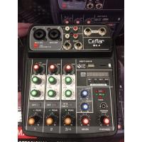ราคา เครื่องผสมสัญญาณเสียง MIXER Ceflar MX 4 USB micro sd card TF BLUETOOTH (6205268481)