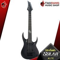 ราคา ทักแชทรับส่วนลด 500 MAX กีต้าร์ไฟฟ้า Solar A1 7C สี Carbon Black Matte Electric Guitar Solar A1 7C Carbon Black Matte ฟรีของแถมครบชุด พร้อมSet Up QCเล่นง่าย เต่าเเดง (4666594953)