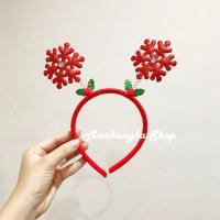 ราคา ที่คาดผม ที่คาดผมปีใหม่ กวางเรนเดียร์ ที่คาดผมแฟนซี มีโบว์ ที่คาดผมเขากวาง คาดผม (11279794614)