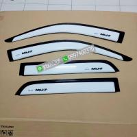ราคา กันสาด ISUZU MU 7 สีขาว ใส่ปี 2002 2012 (4455122163)